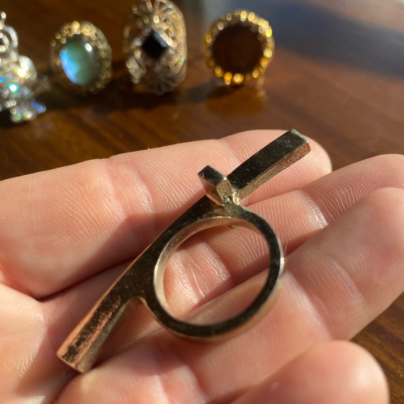 BUNDLE OF 6 STATEMENT RINGS 💍 - Picture 5 of 16